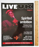 Live uk magazine 12/2 ghostpoet 10cc coldplay