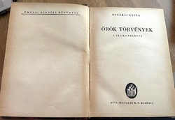 Koczkás Gyula: Örök törvények. A fizika regénye – antikvár könyv