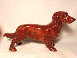 Ceramic dachshund
