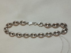 Handmade silver bracelet.