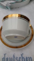 Alföldi retro porcelain coffee cup with 24 carat gold plating is perfect!