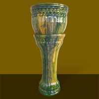 66.5 cm ceramic flower stand and pot