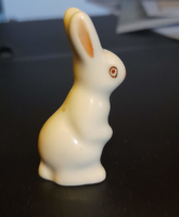 Aquincum porcelain miniature figure, rabbit.