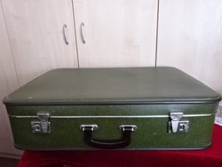 Czechoslovakian suitcase, light. Size: 66x45x17 cm. Jokai.