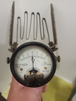 Ammeter, voltage meter, made in Hungary, 1963.