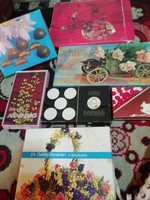 Lucky retro and old chocolate and bonbon boxes