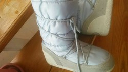 38-40 moon boot light blue snow trampling boots