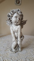 Tündéri,bájos angyalfigura 22 cm.