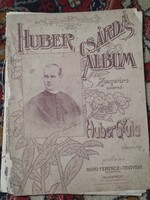 Huber csárdás albuma 12 csárdás zongorára kotta füzet