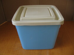 Retro blue-beige plastic box