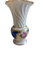 Rosenthal porcelán váza, szignózott, 17cm magas