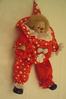 Attention clown collectors! A cute little red-nosed, porcelain clown is waiting for an owner!