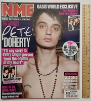 NME magazin 06/7/29 Pete Doherty Horrors Young Knives Maccabees Oasis Long Blondes Peaches