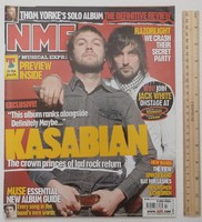 Nme magazine 06/7/8 kasabian paul weller thome yorke the gossip the dears muse zombies peaches
