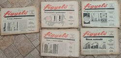 FIGYELŐ Weekly on Economic Policy 1972 issues / for birthdays or collectors