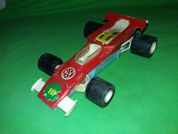 Hungarian work of a retro trafficker. Small industrial bazaar f1 race car james hunt according to the pictures