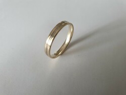 14 k-os férfi karikagyűrű