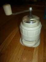 Old retro vinyl grinder