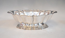Silver art deco style centerpiece / serving tray