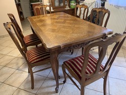 Dining set with sideboards