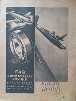 Newspaper - Hungarian wings 1943. - 2 Pcs