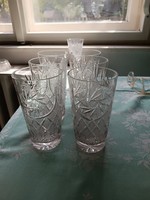 Crystal water glasses (6 pcs.)