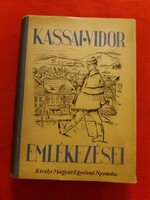1935.Vidor of Kassai: book of memories of vidor of Kassai according to pictures by the Royal Hungarian University Press