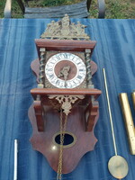 Dutch wall clock for parts