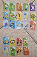 Tesco sports madness simpsons with 23 refrigerator magnets