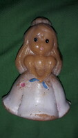 1970. Cca traffic goods bazaar goods solid rubber Cinderella toy figure 7 cm according to the pictures
