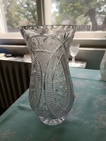 Kristály váza (25 cm.)