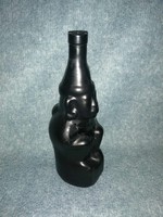 Glass bottle in the shape of a person (a6)