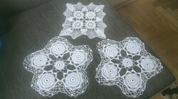 New, hand crocheted / display tablecloths