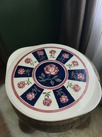 Old ceramic serving plate, tray