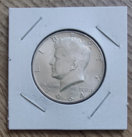 Kennedy half dollar 1964 in case bu