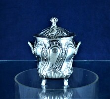 Rare, antique silver box, hanau, ca. 1860!!!