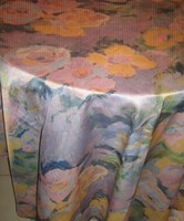 Pair of beautiful picturesque floral blackout curtains