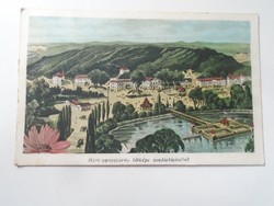 D198842  HÉVÍZ -gyógyfürdő  1930k  régi képeslap  p1948  Bártfay Újpest