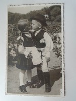 D198836  Székely kisfiú és kislány  népviseletben - Székelyudvarhely Kovács István fotója 1940's