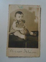 D198869 photo of a little girl from Tokaj 1939