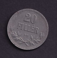 20 Filér 1917 approx.
