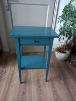 Ikea Hemnes bedside table in blue