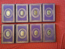 8 volumes of all Zola's works! Gutenberg publishing house 1929-cheap!!