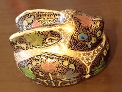 Kashmir paper hand painted rabbit egg holder