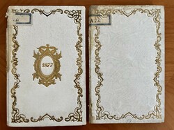 2 Antique books, 1870s, registers of the Cistercian order