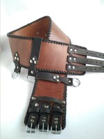 Foal belt, wide leather belt