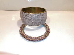 Two purple Indian bangles (566)