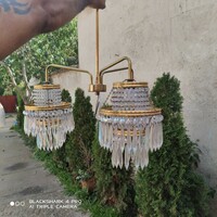 Beautiful 3-branch crystal chandelier