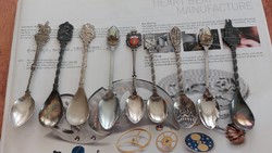(K) decorative spoons in one