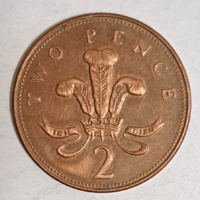 2000. England 2 pence (576)